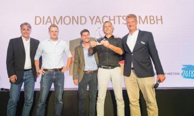 DIAMOND Yachts ist Moody Dealer of the Year 2018