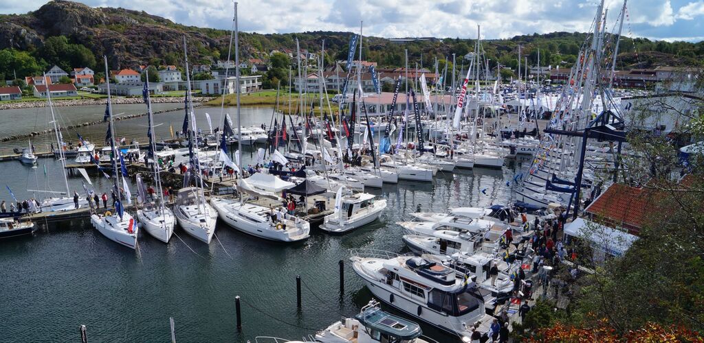 Bootsausstellung in Ellös